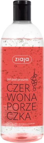Actual product image Ziaja Vegan Line Red Currant Shower Gel (500 ml)