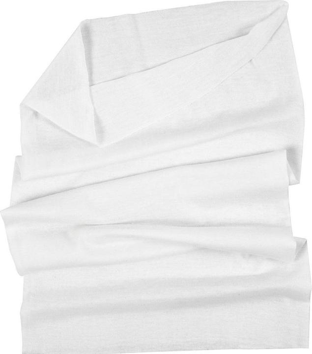 Creativ Company Echarpe tube polyester, 1 pièce, Blanc