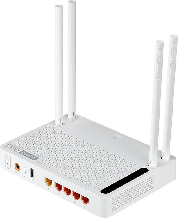 Produktbild Totolink A3002RU WLAN-Router Gigabit Ethernet Dual-Band (2,4 GHz/5 GHz) 4G Weiss
