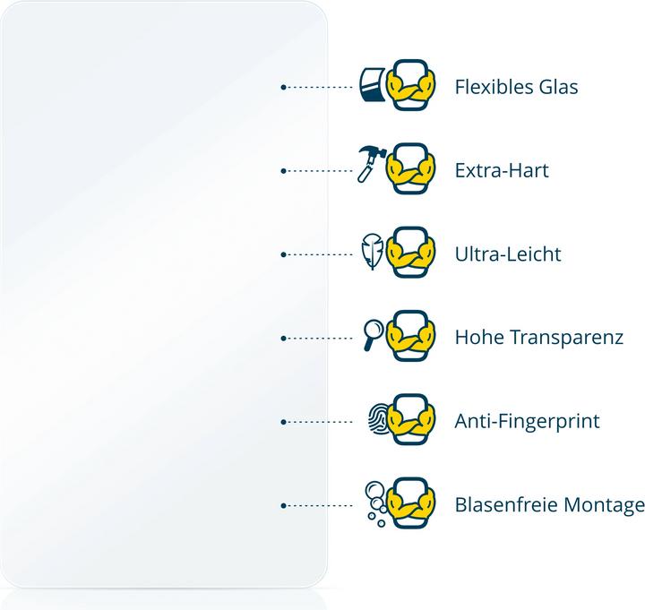 Produktbild BROTECT AirGlass Premium (1 Stück, TP-Link Neffos X1 Lite)