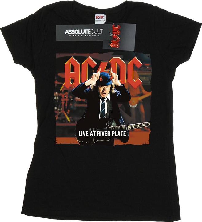 AC/DC Live At River Plate Columbia Records Baumwolle TShirt