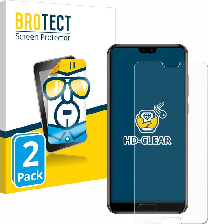 Actual product image BROTECT Screen Protector Clear (2 Piece, Cubot P20)
