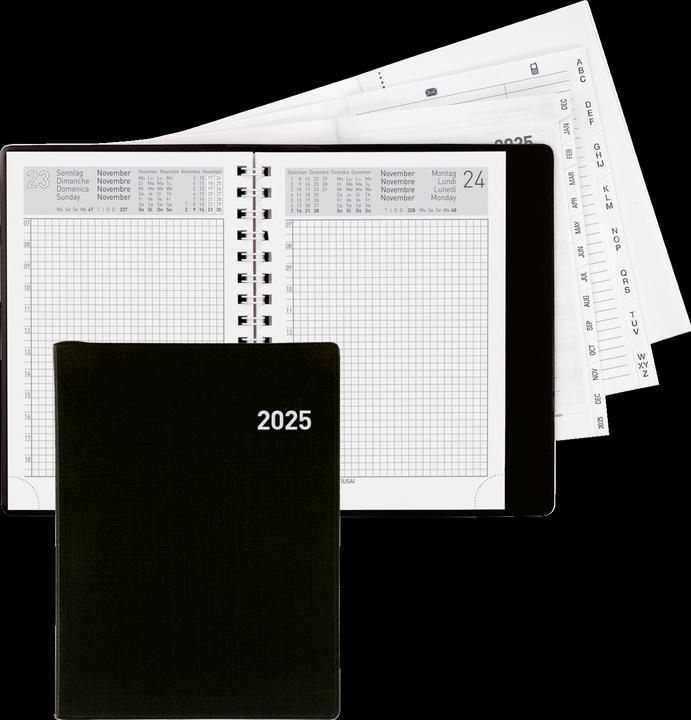 Produktbild Biella Quartalsagenda Technikus 4 (10 x 14 cm, Deutsch, Englisch, Italienisch, Französisch)