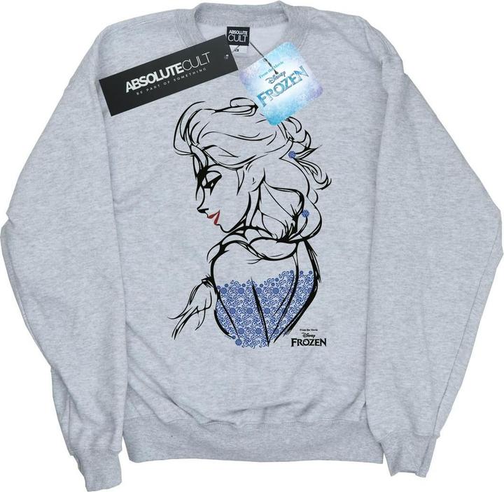 Produktbild Disney Frozen Elsa Sketch Mono Sweatshirt Mädchen (140, 146)