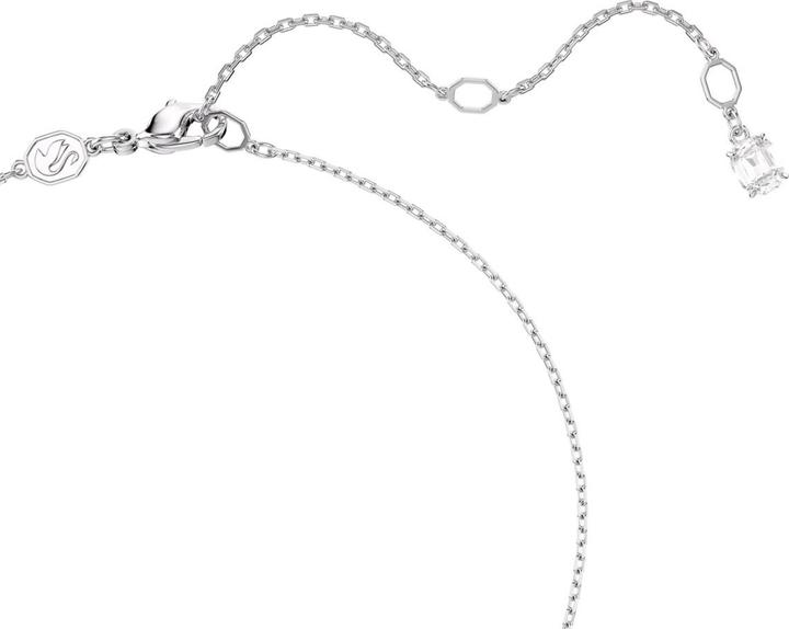 Produktbild Swarovski x Ariana Grande Halskette Verschiedene Schliffe Herz Weiss Rhodiniert (Swarovski Metall)
