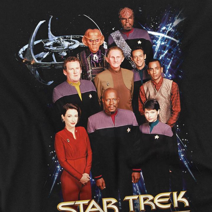 Actual product image Mens DS9 Crew T-Shirt (XXL)