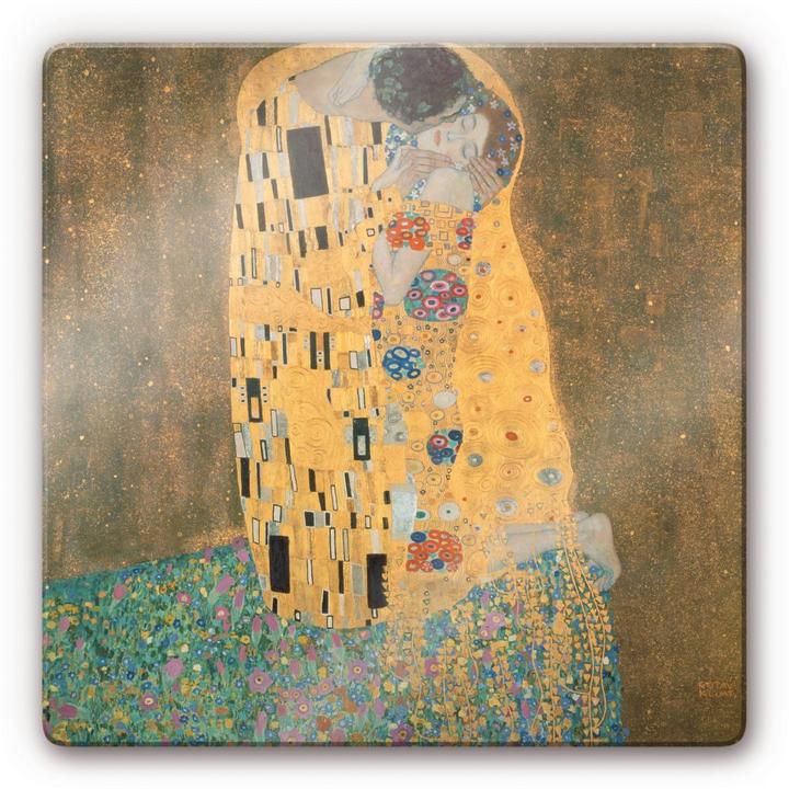 Actual product image Trenddeko Klimt - The kiss (50 x 50 cm)