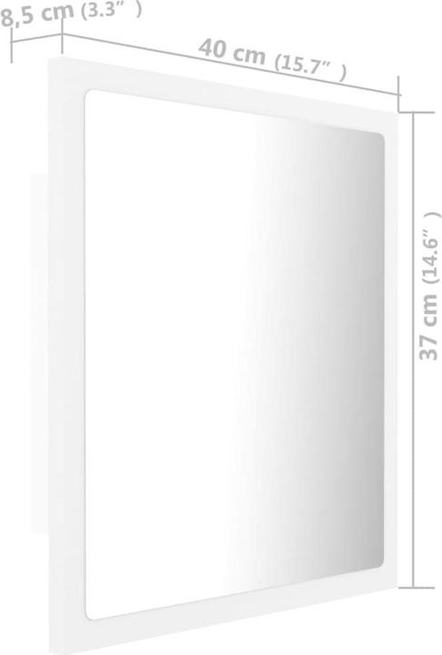 Actual product image VidaXL Chet (40 x 8.5 x 37 cm)