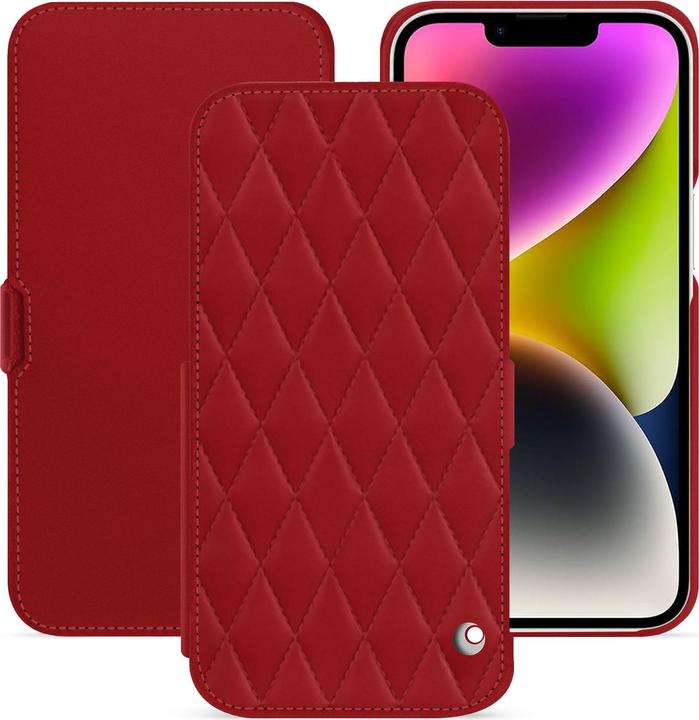 Actual product image Noreve Horizontal leather flap shell (Apple iPhone 15 Plus)