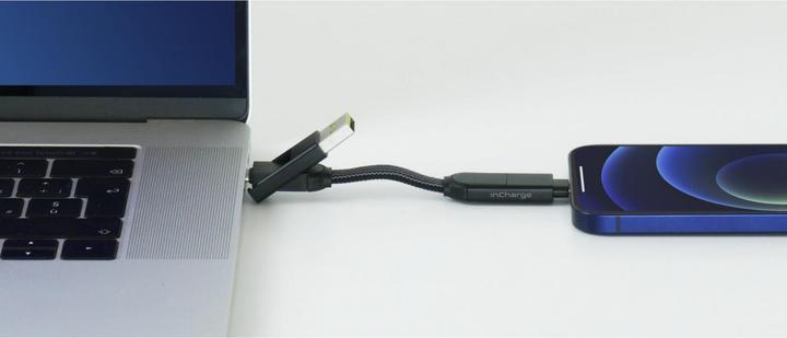 Actual product image Rolling Square inCharge X (0.07 m, USB 2.0)