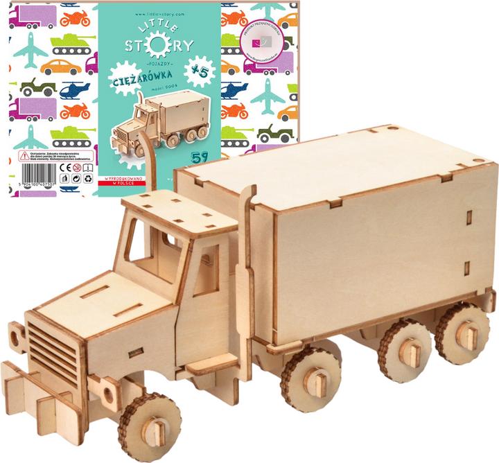 Image du produit Nice Idea Modèle de puzzle en bois 3D - Truck