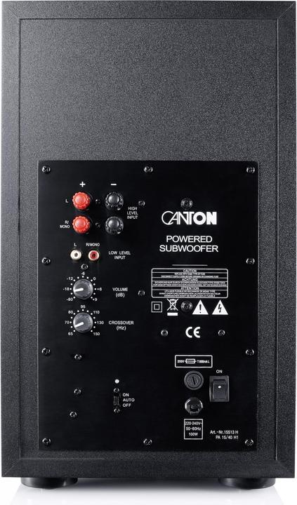 Immagine prodotto Canton Movie 265 (Set, 720 W)