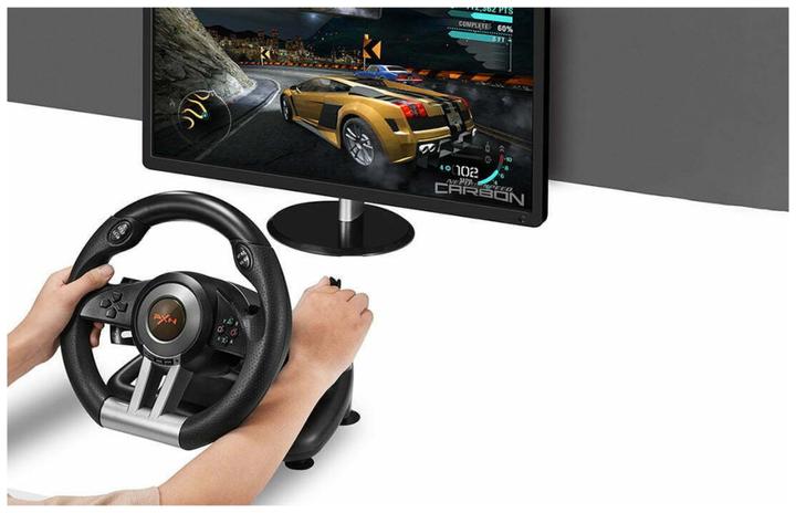 Immagine prodotto PXN Volante da gioco PXN-V3 (PC / PS3 / PS4 / XBOX ONE / SWITCH) (PS3, PS4, Xbox One S, PC, Switch)