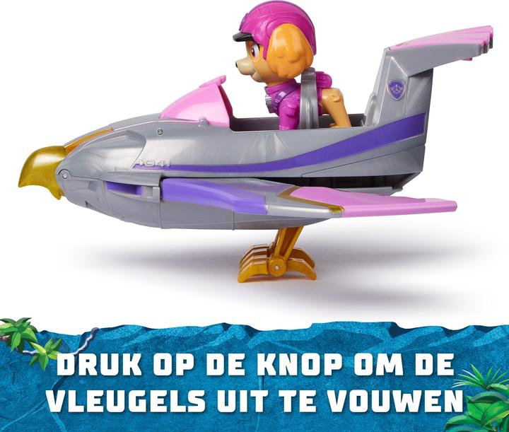 Actual product image Spin Master Paw Patrol Jungle Pups Deluxe Vehicle Skye