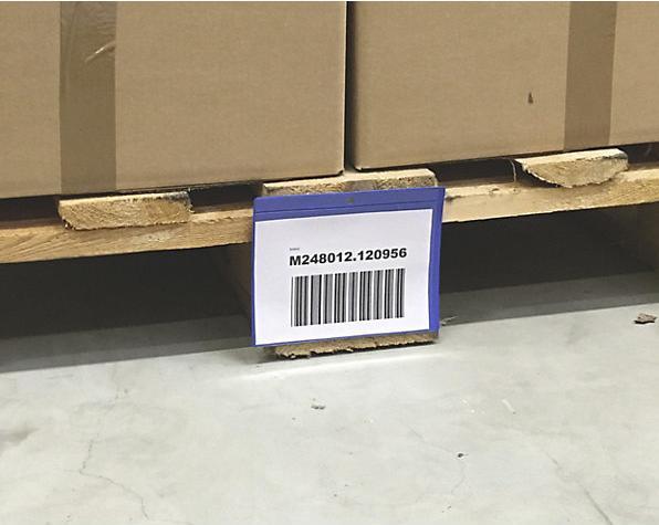 Immagine prodotto kaiserkraft Tasche per piedi di pallet, PU 100 pz.