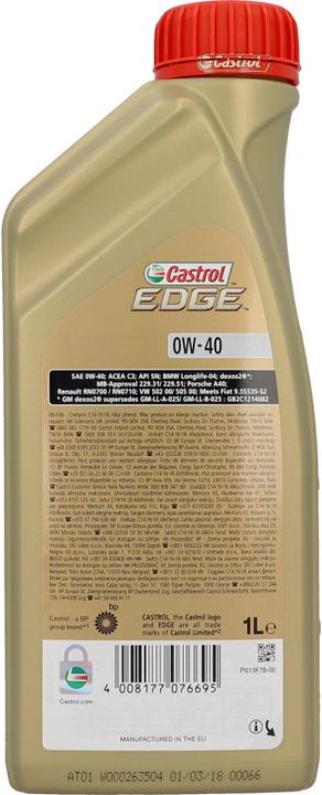 Produktbild Castrol Edge Titanium (1 l, SAE 0W-40)