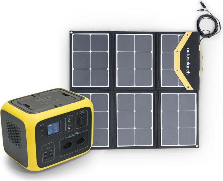 Autosolar Powerstation Swiss Edition (500 Wh, 6.20 kg)