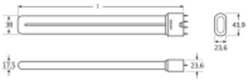 Image du produit Osram Dulux L (2G11, 40 W, 3500 lm, 1 x, G)