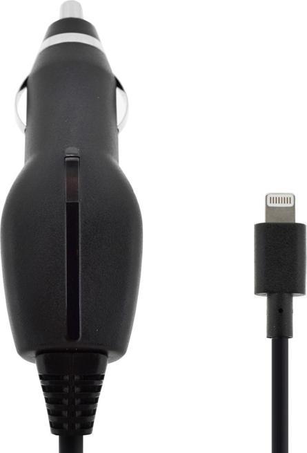 Image du produit fontastic Chargeur de voiture MFI pour Apple iPhone lightning avec 1.0A noir