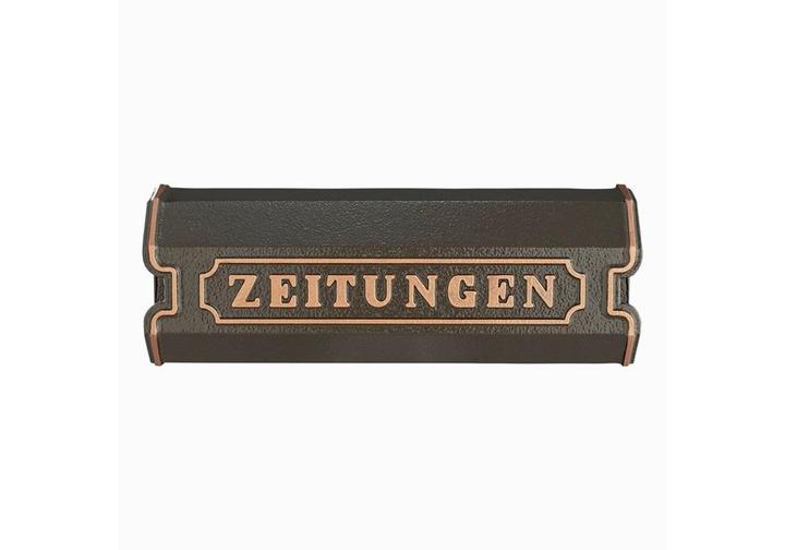Actual product image Burg Wächter Newspaper roll cast iron newspaper box 1890