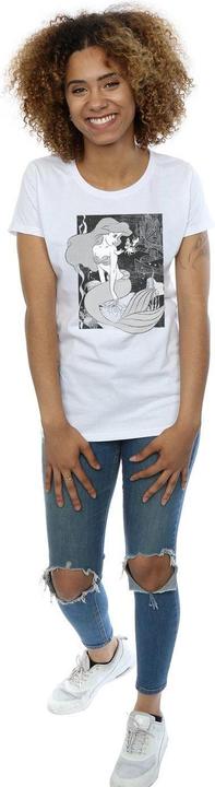 Image du produit The Little Mermaid T-shirt en coton pour femme/femme (L)