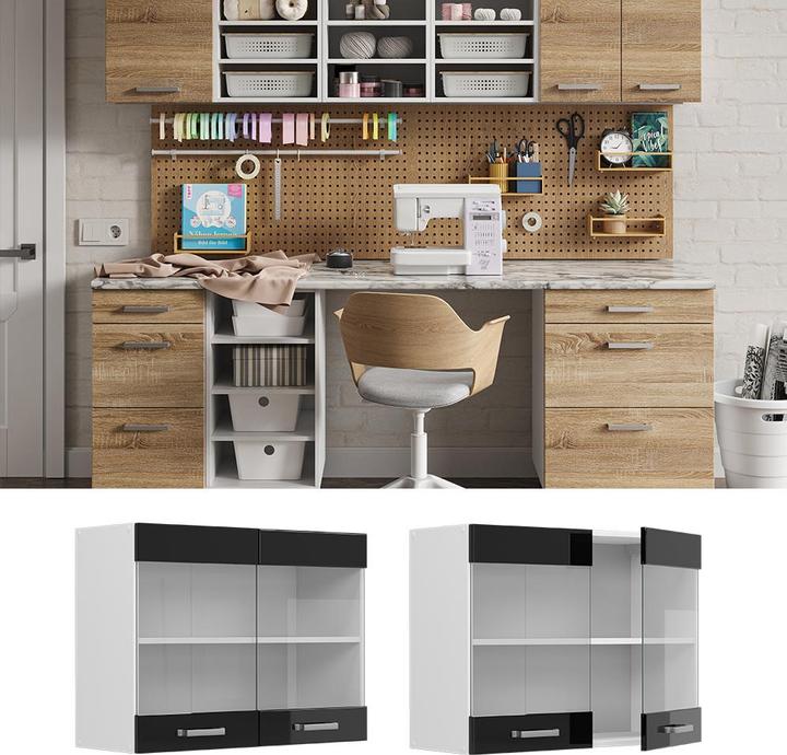 Actual product image Vicco Hängeschrank R-Line (80 x 31 x 60 cm)