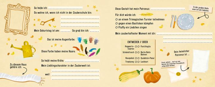 Productafbeelding Mein Freundebuch für Harry Potter-Fans (Duits, 2025)