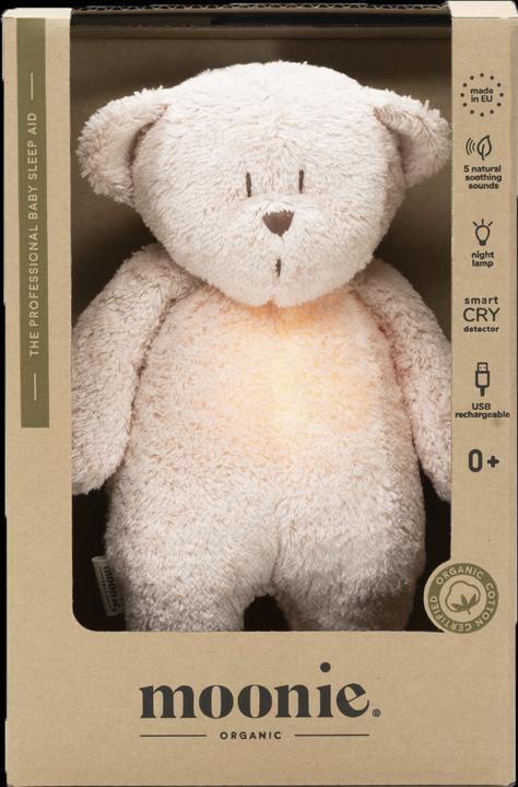 Actual product image Moonie Preorder: Organic Humming Bear (28 cm)