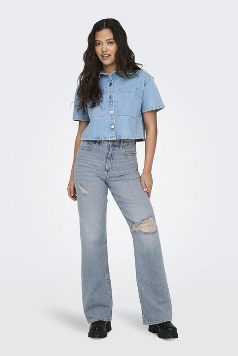 Immagine prodotto Only ONLCAMILLE Hohe Taille Weiter Beinschnitt Jeans Jeans mit weitem Bein (31)
