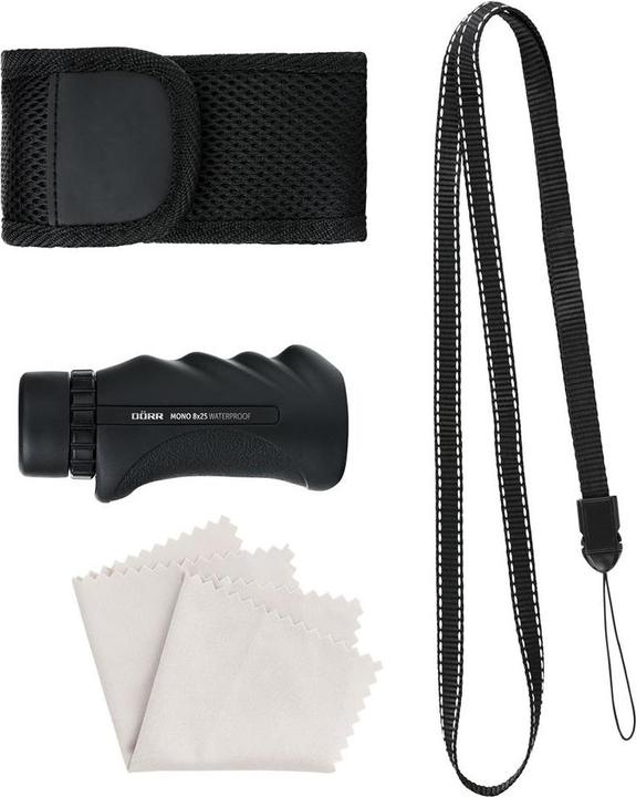 Actual product image Dörr DÃ¶rr Monocular 8x25 Waterproof Black (538513) (8 x, 25 mm)