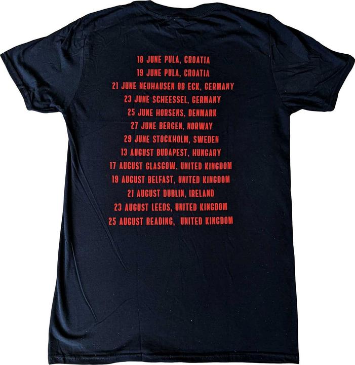 Produktbild Foo Fighters Concrete & Gold 2019 European Tour TShirt (S)
