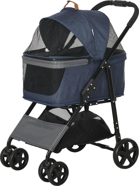 Actual product image PawHut Dog buggy for small dogs (Dog, Foldable, Reflectors)