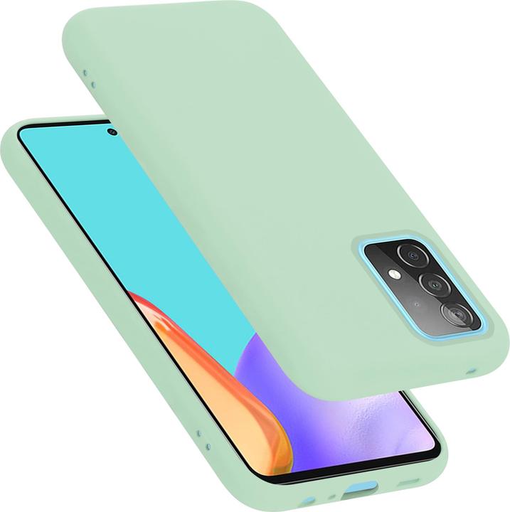 Actual product image Cadorabo TPU Liquid Silicone Case Cover (Samsung Galaxy A52)