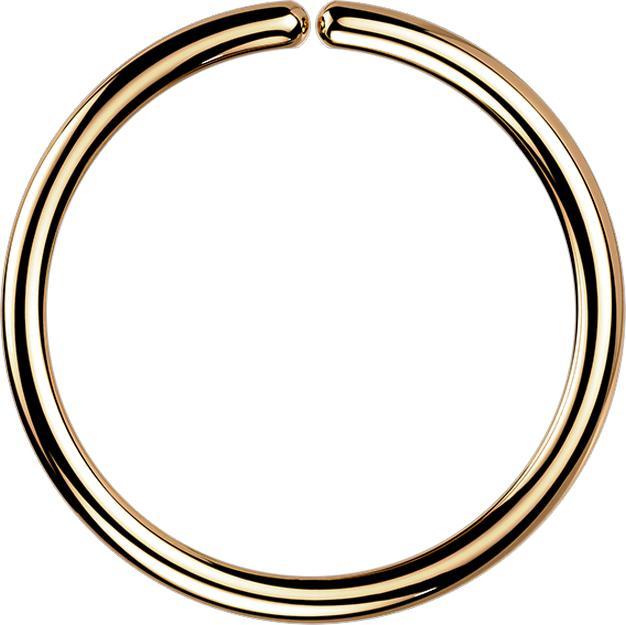 Star Piercing Micro Piercing Ring rosegold (Chirurgenstahl 316L)
