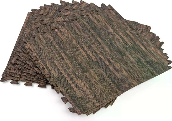 Actual product image Bestway 50 cm x 50 cm Decorative Pool Floor Protector 12-Pack