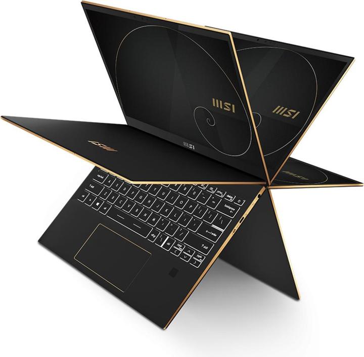 Actual product image MSI Summit E13 Flip 13.4 "FHD i7-1185G7/32GB/1TB/Iris Xe W10P - Core i7 - 1,000 GB (13.39", Intel Core i7-1185G7, 32 GB, 1000 GB)