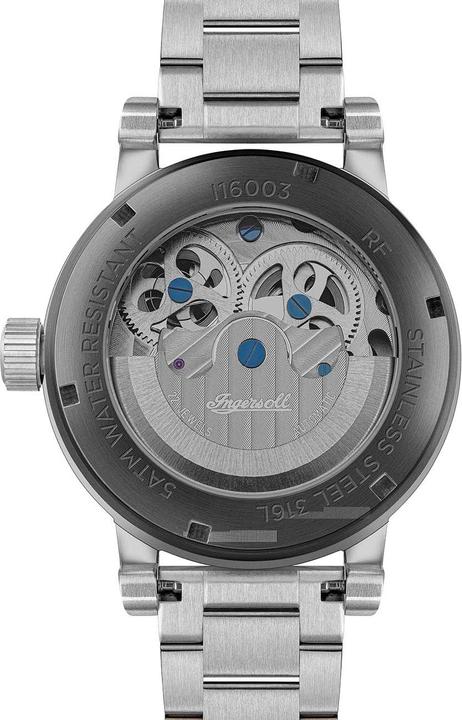 Immagine prodotto Ingersoll 1892 Ingersoll I16003 Orologio da uomo The Arc Automatic 44mm 5ATM (Orologio scheletrato, 44 mm)
