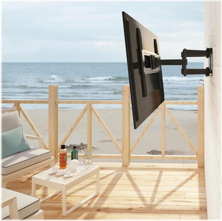 Image du produit Eaton Outdoor Full-Motion TV Wall Mount with Fully Articulating Arm for 81,28cm 32pouces to (Mur, 80", 50 kg)