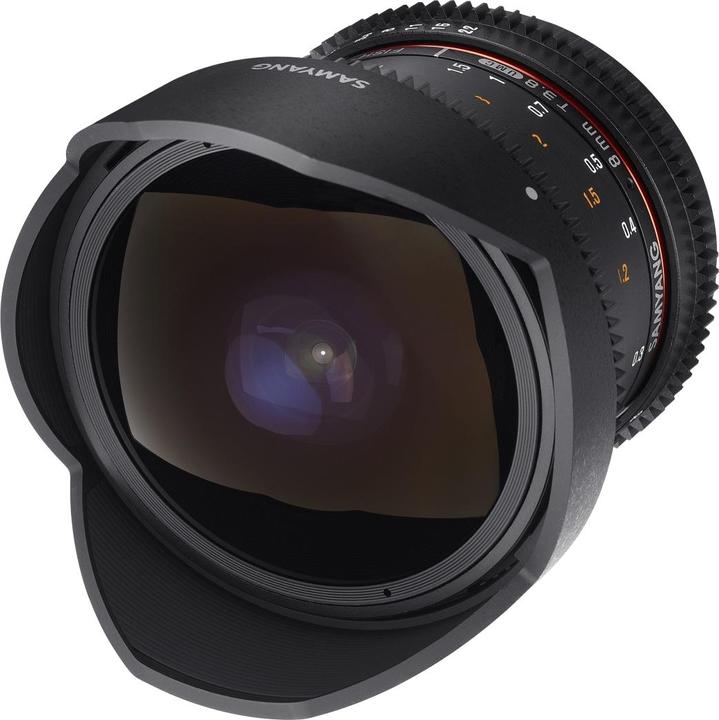 Actual product image Samyang 8mm T3.8 CSII VDSLR II Sony E-Mount (Sony E, APS-C / DX)