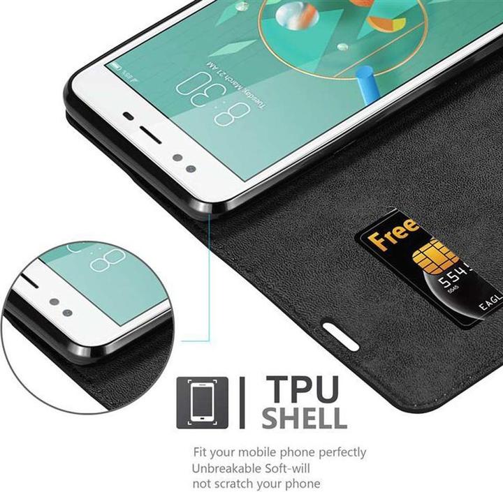 Productafbeelding Cadorabo Boek Onzichtbare Magneethoes (ZTE Nubia M2 Lite)