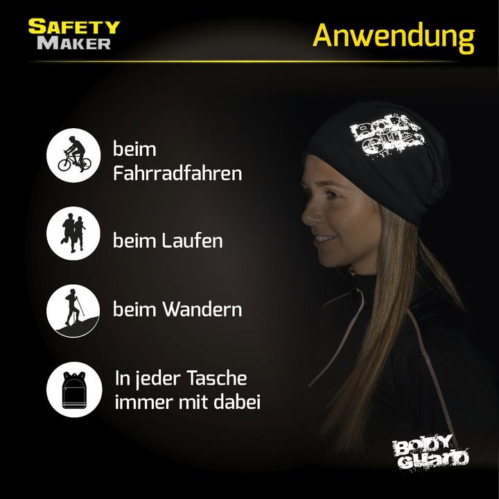 Image du produit SafetyMaker Bonnet réversible réfléchissant rose/argenté