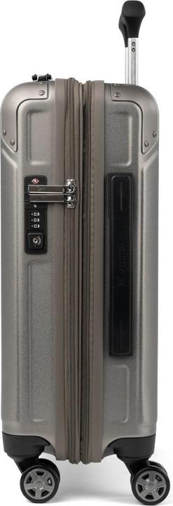 Immagine prodotto Travelpro Platinum Elite - Slim Carry-On Expandable Hardside Spinner Metallic (41 l, Bagaglio a mano (fino a 50 litri))