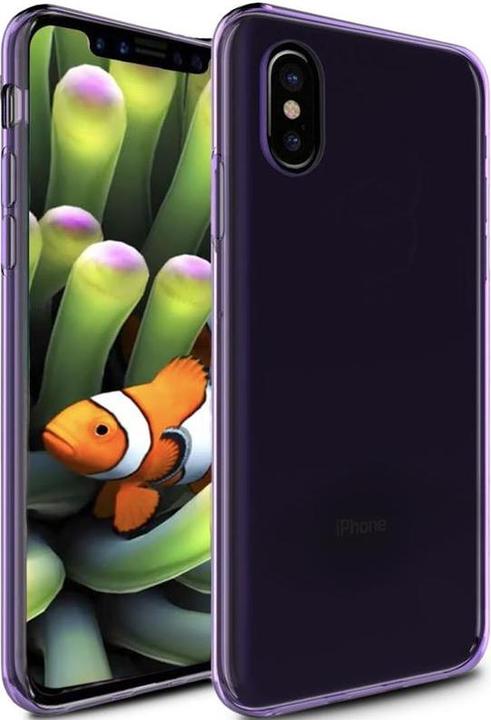Actual product image Zizo TPU Cover - iPhone X Case (Purple) (Apple iPhone X)