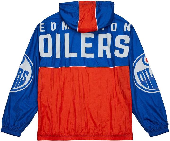 Produktbild Mitchell & Ness M&N Windbreaker Anorak Jacke - ORIGINS Edmonton Oilers - M (M)