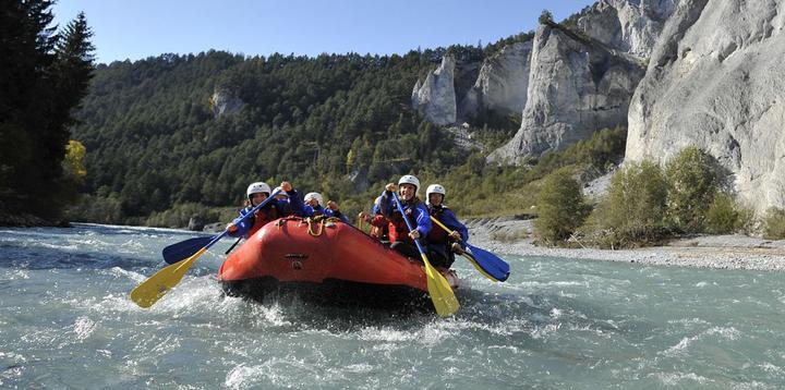 Rafting sul fiume