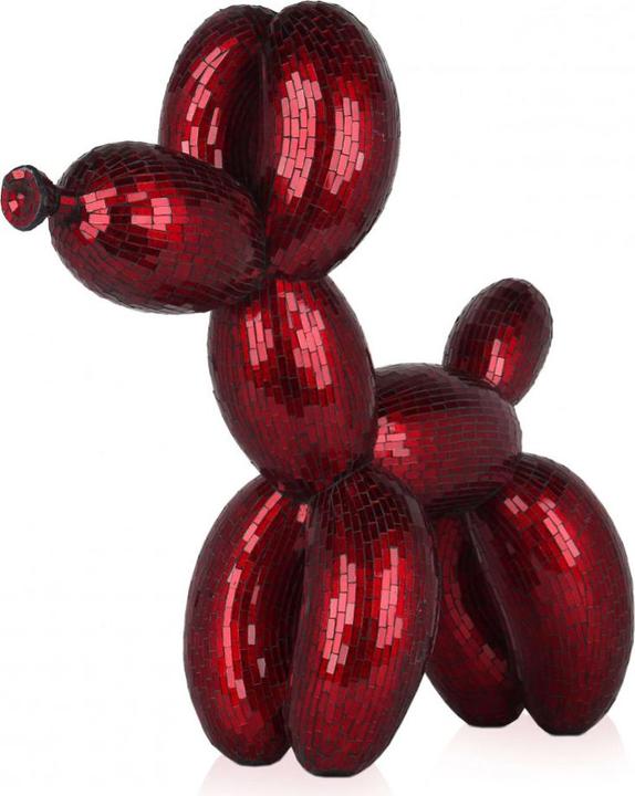 Image du produit Sculpture design Chien ballon - Rouge