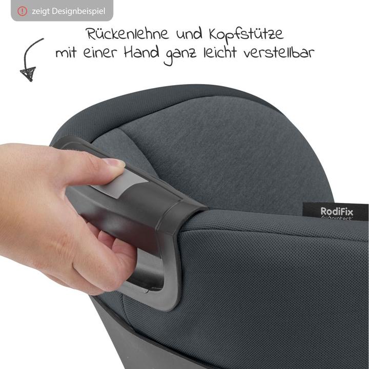 Produktbild Maxi-Cosi RodiFix S i-Size Basic Black (Kindersitz, ECE R129/i-Size Norm)