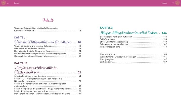 Image du produit Selbstheilung mit Yoga und Osteopathie (Allemand, Friederike Reumann, 2021)