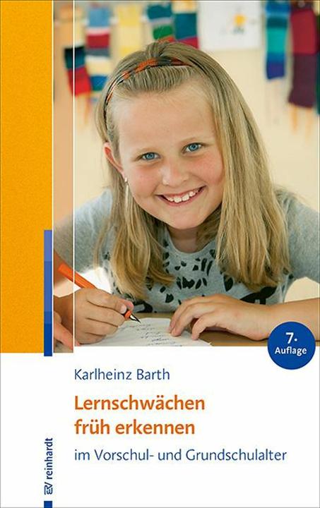 Image du produit Lernschwächen früh erkennen im Vorschul- und Grundschulalter (Allemand, Karlheinz Barth, 2020)