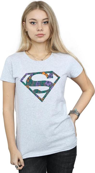 Produktbild Superman Floral Logo 1 TShirt (L)